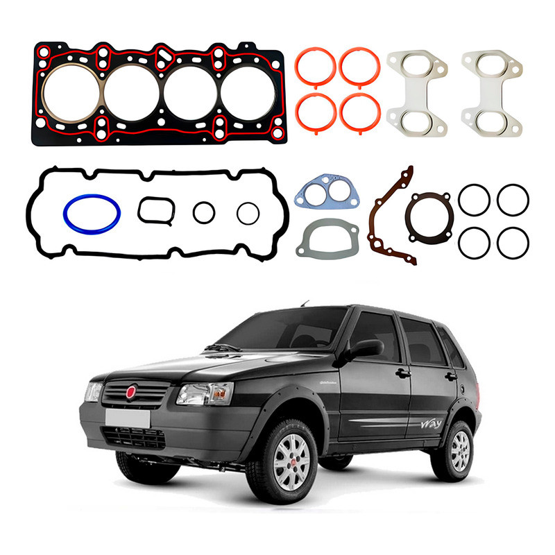 Jogo Junta Motor Bastos Uno Way 1.0 8v 2005 A 2013 em Oferta na Shopee