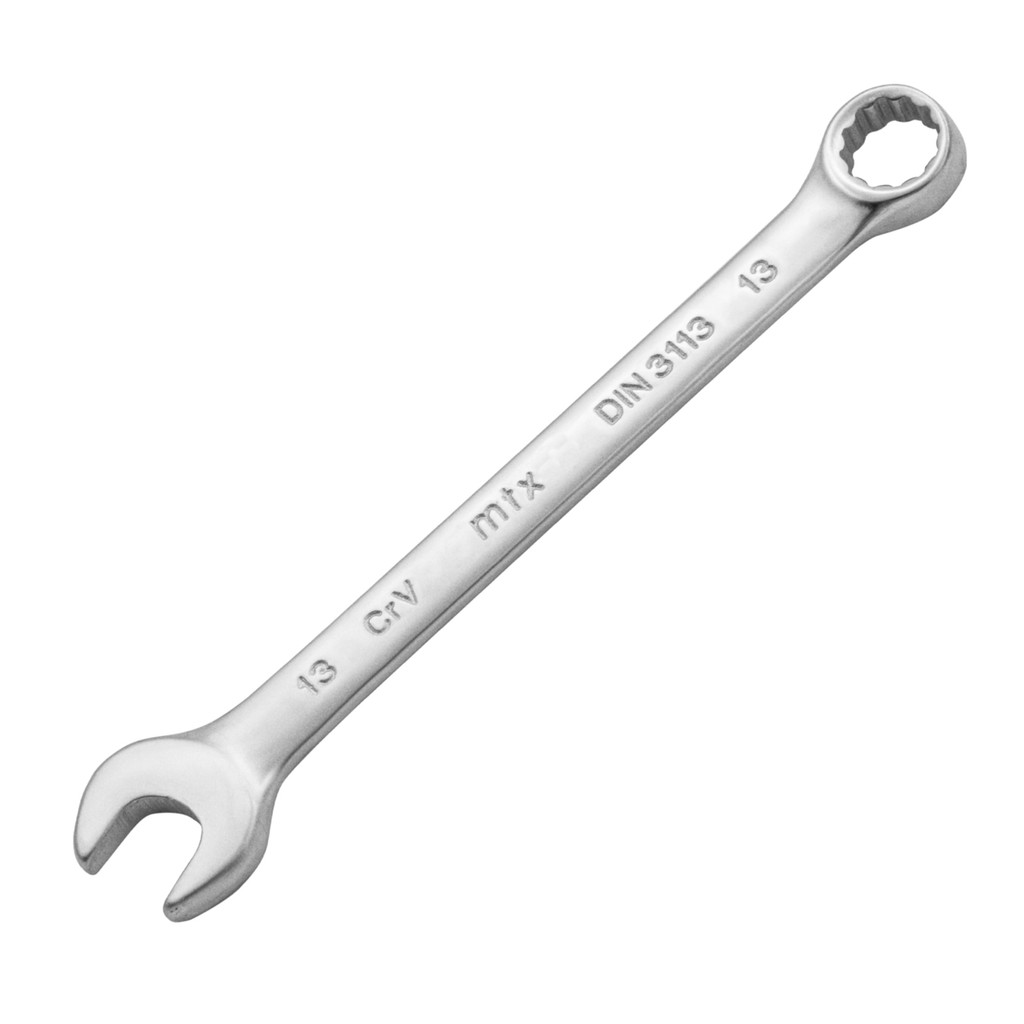 CHAVE COMBINADA, CROMO VANADIO, CROMO FOSCO, 13MM, 1PC // MTX em Oferta na Shopee