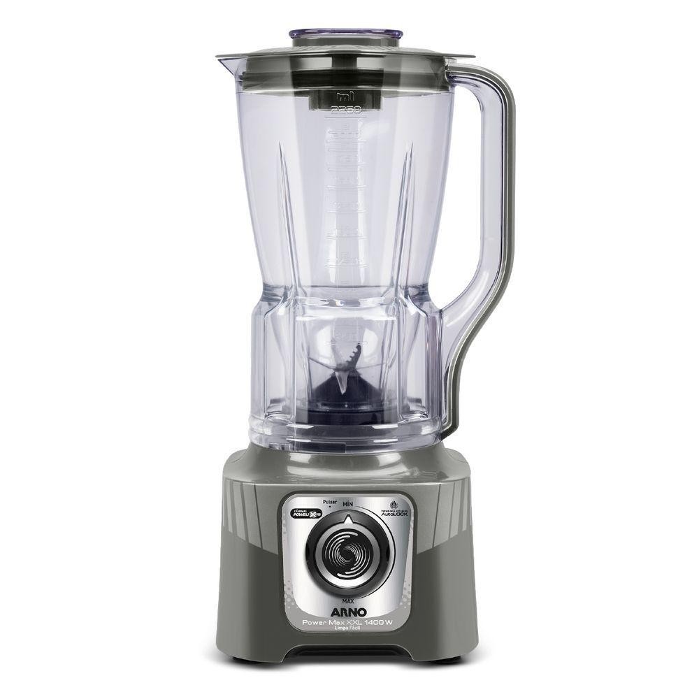 Liquidificador Arno Power Max XXL Cinza LN87 2,25L 2200W 127V em Oferta na Shopee