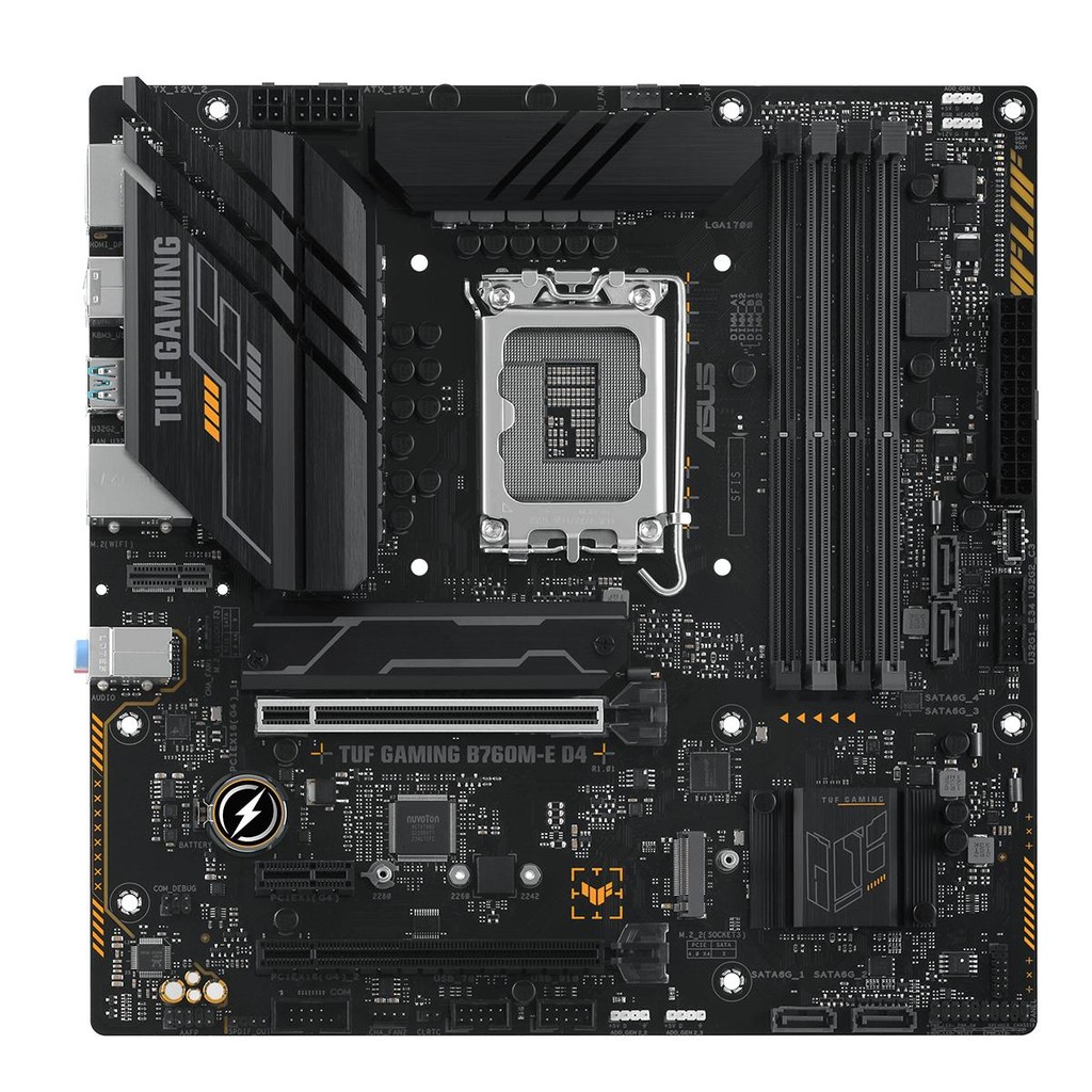 Placa Mãe Asus TUF Gaming B760M-E D4, Intel, M-ATX, DDR4, Pr em Oferta na Shopee