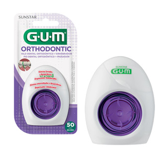 Fio Dental Ortodôntico GUM 50 usos em Oferta na Shopee