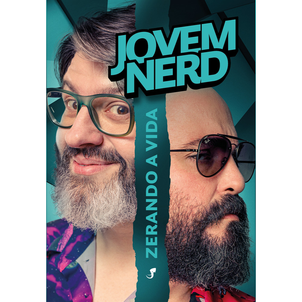 Capa do livro Livro - Jovem Nerd: Zerando a Vida - por Rafael de Pino - Editora Jambô
