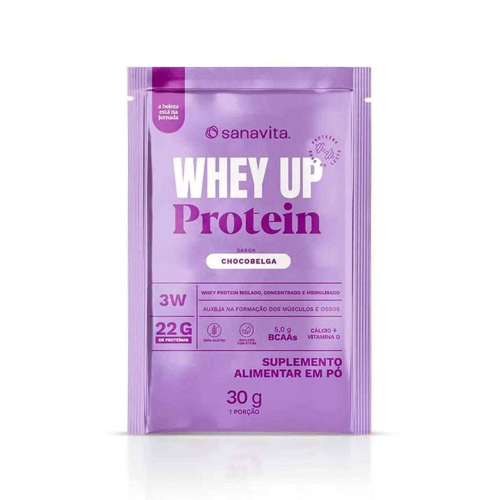 Body Up Protein - 1 Sachê 20g Chocobelga - Sanavita