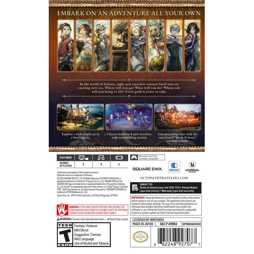 Octopath Traveler II - Nintendo Switch — imagem 2 de 2