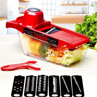 Fatiador Cortador Profissional 16 em 1: Corta, Rala e Pica em Segundos Inox Antiferrugem e Seguro em Oferta na Shopee