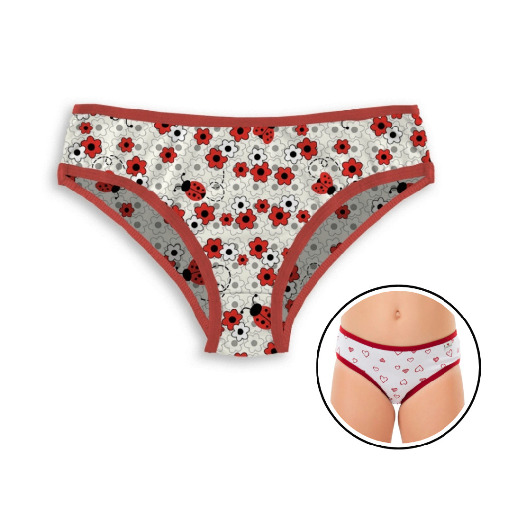 Kit 10 Calcinhas Infantil Menina MICROFIBRA Lisas e Estampadas Forro 100% Algodão Tanga Feminina Para Criança