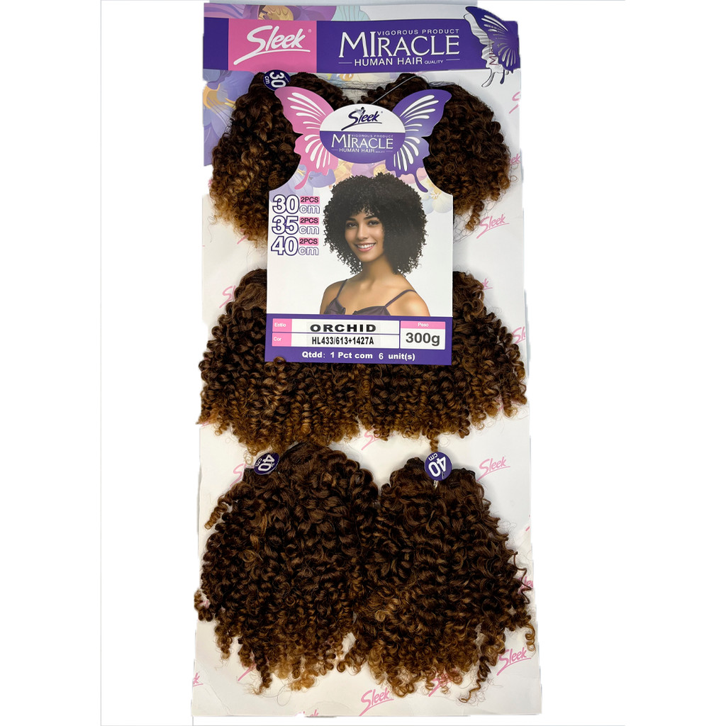 Cabelo Sleek Miracle - Orchid Cor HL433/613+1427A