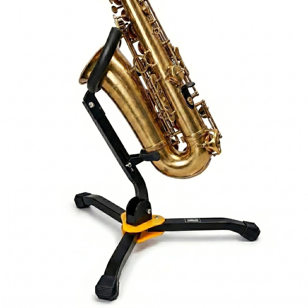 Suporte estante pedestal chão para Sax alto Tenor Saxofone desmontavel reforçado linha profissional