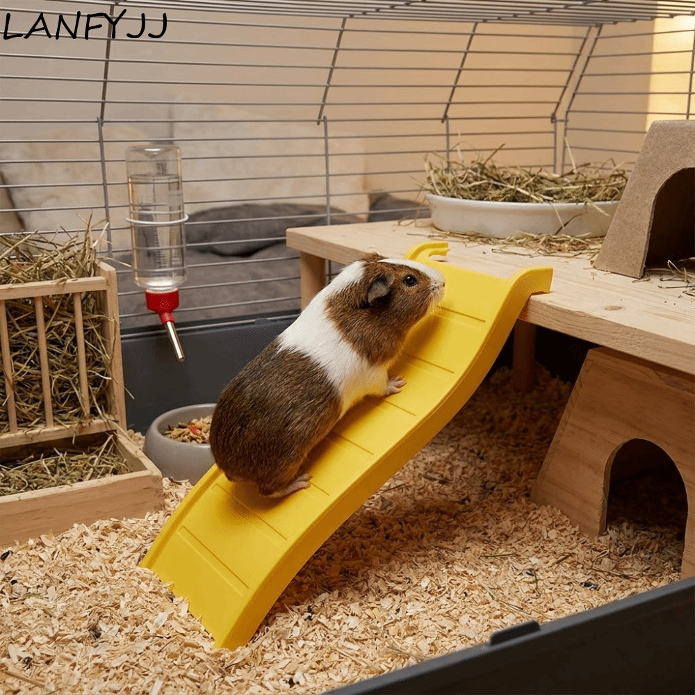 Escada De Ouriço LANFYJJ , Escalada Interativa Decorativa De Hamster , Brinquedo Colorido De Quebra-Cabeça De Cobaia