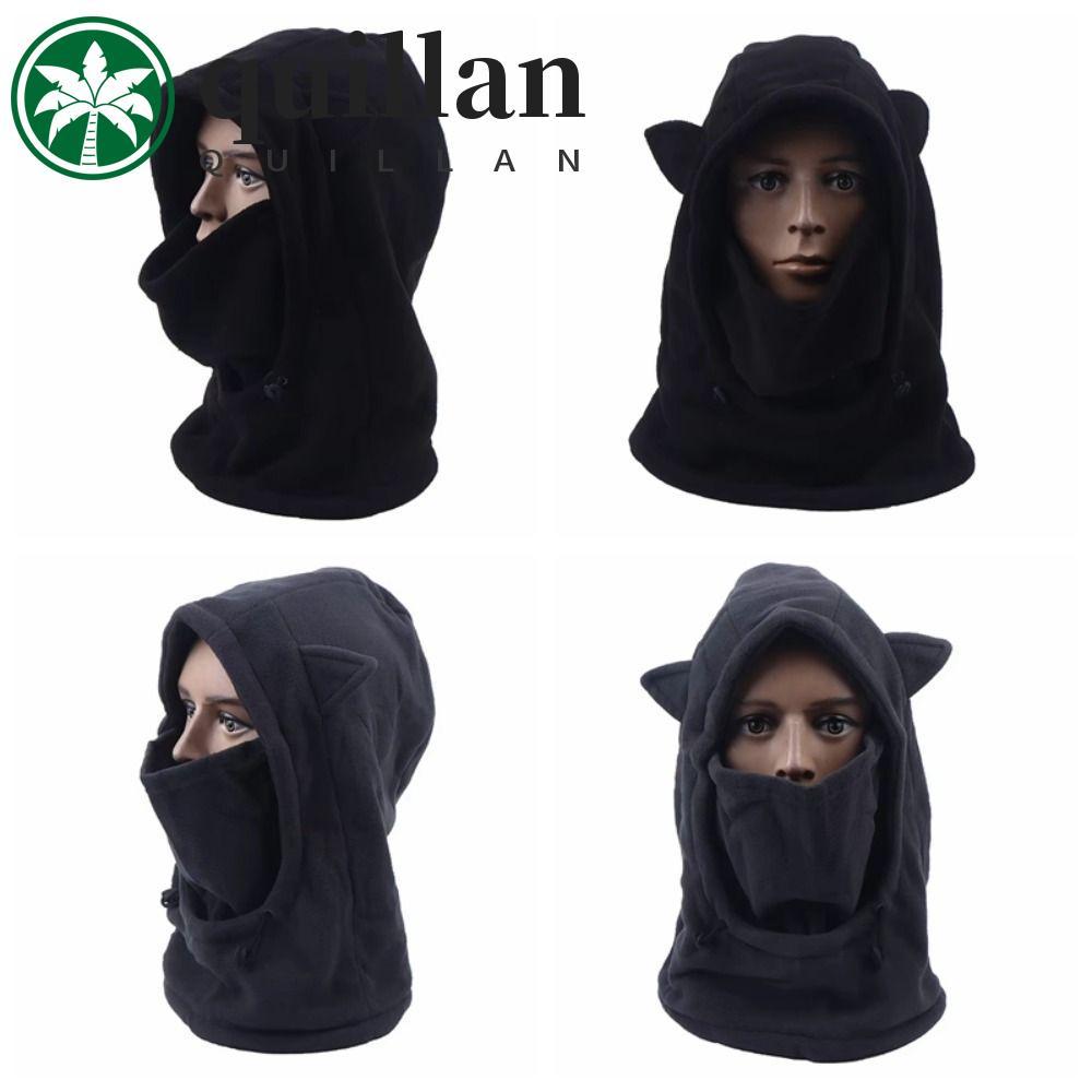 Balaclava De Esqui QUILLAN , Chapéu Térmico À Prova De Vento Para Capacete De Motocicleta , Proteção Quente Os Ouvidos C