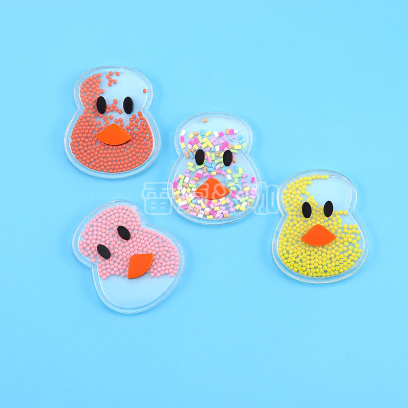 Capa de telefone DIY acessórios acrílico ampulheta bola patinho acessórios material material bonito
