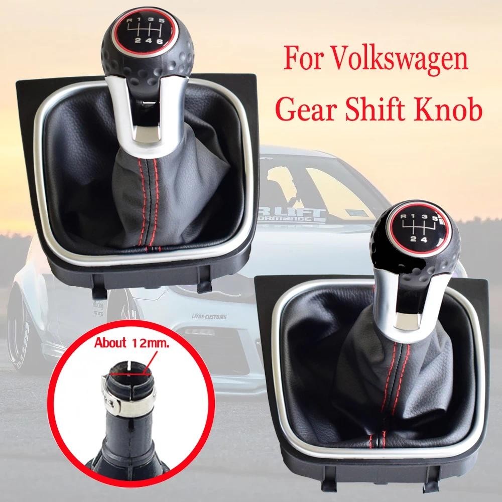 Para Volkswagen VW Golf 6 MK6 R20 5 A5 MK5 GTI GTD Jetta A6 2004-2014 Alavanca De Mudança De Engrenagem Botão Gaiter Boo