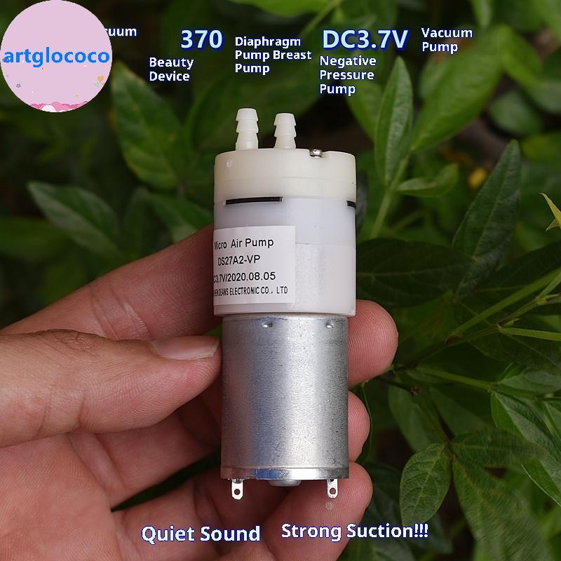 Artglococo 1 Peça Bomba De Água De Sucção Micro Autoescorvante DC 3.7V 5V Pequena Mini 370 Diafragma De Motor Dispensado
