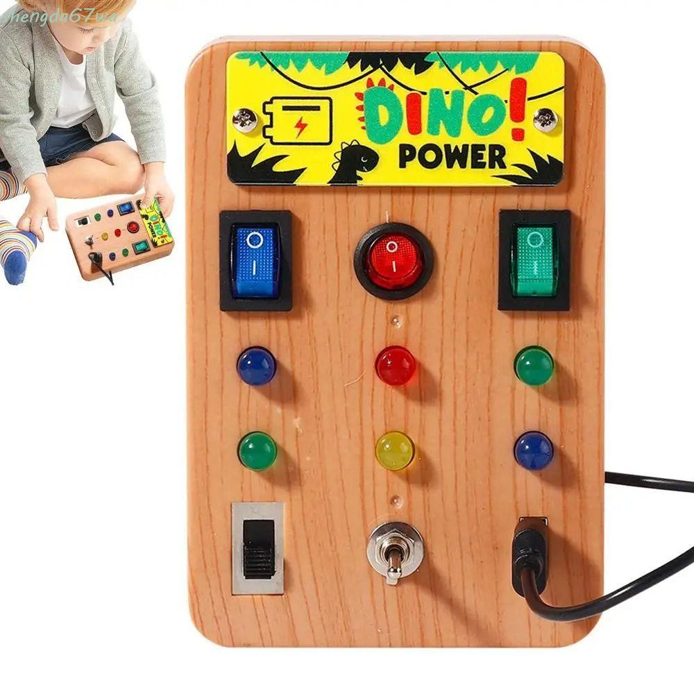 Placa De Atividades Infantis SHENGDA , Ocupada Eletrônica Montessori Para Crianças Interativa Segura