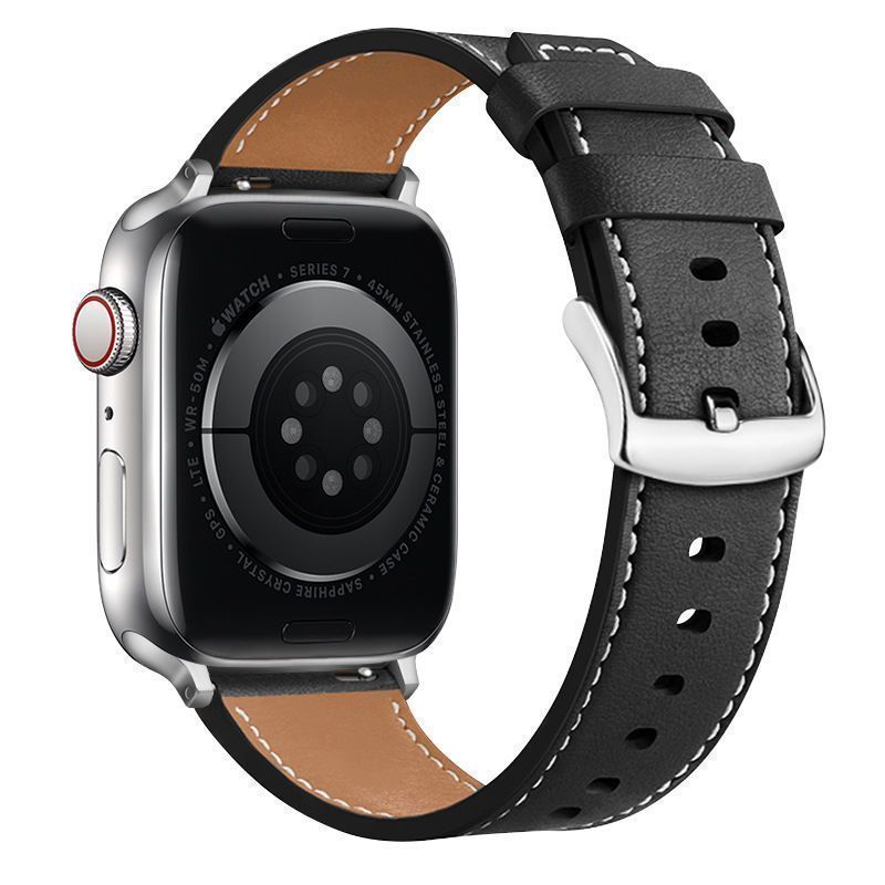 Adequado para Xiaomi pulseira 9pro pulseira de couro genuíno 10pro Redmi relógio 6 pinos fivela cinto watch5 pulseira in