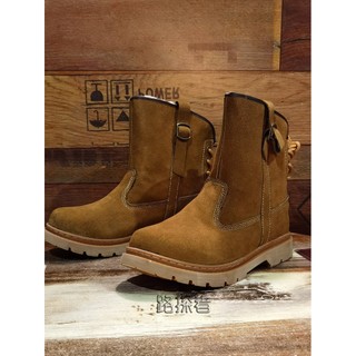 Botas de neve de lã de couro genuíno feminino tubo alto capa botas de pé marrom botas de couro de algodão grande manter 