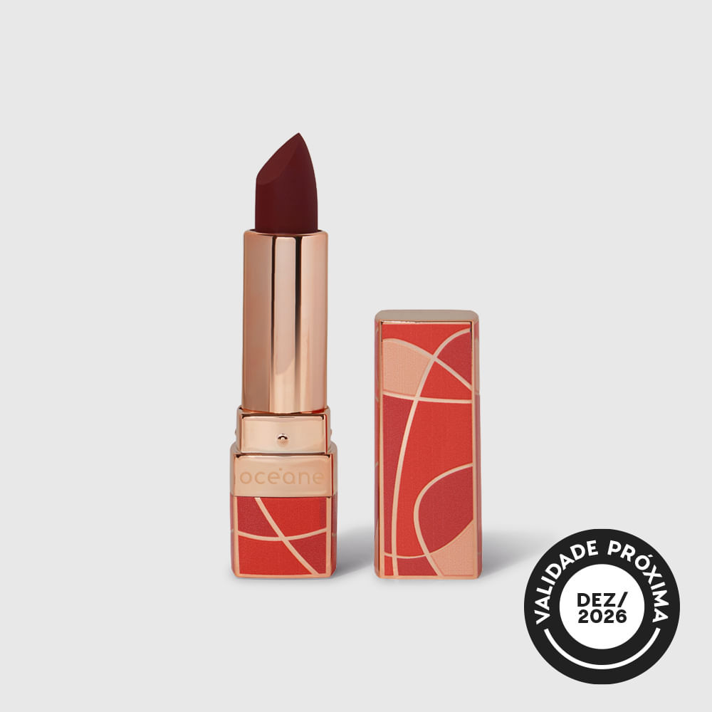 Batom Vinho Semi-Matte - Capri Batom Godness 3,5g