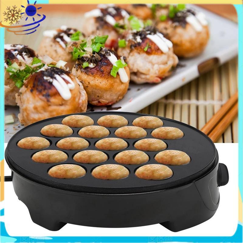 [Le's Shop] Máquina Takoyaki Doméstica Bola Mini Assadeira Elétrica De Assar Café Da Manhã Plugue Ue