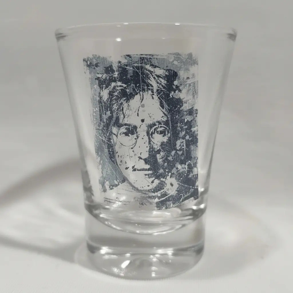 Copo Cachaça Shot 60ml Personalizado Artista John Lennon