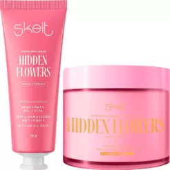 Kit Creme de Mão + Hidratante Corporal Hidden Flowers