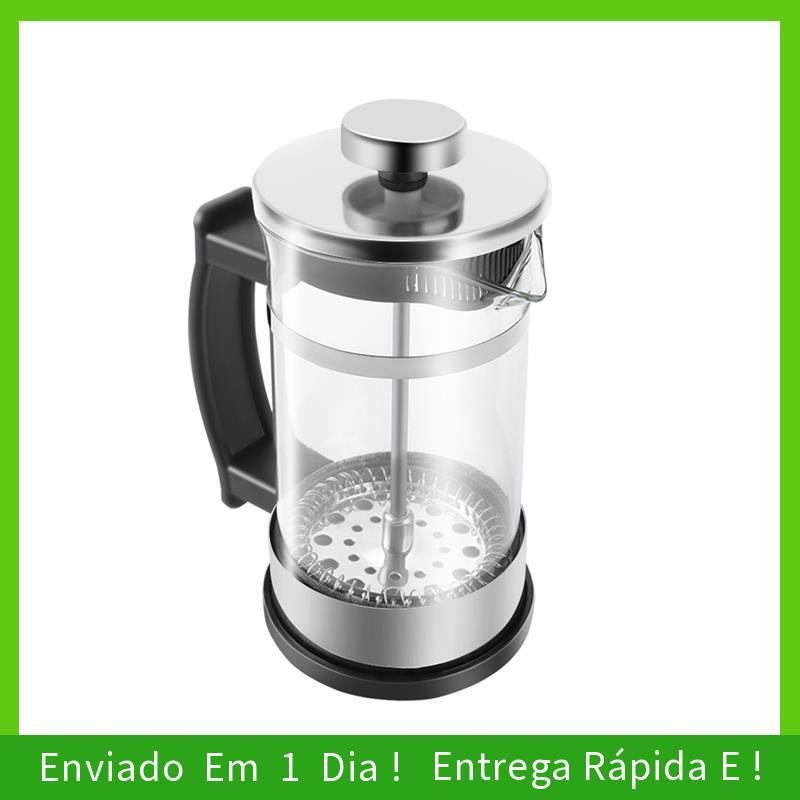 - joyce Cafeteira , Pote De Café De Vidro De Aço Inoxidável , Filtro De Imprensa Francesa , Fabricante De Chá Doméstico