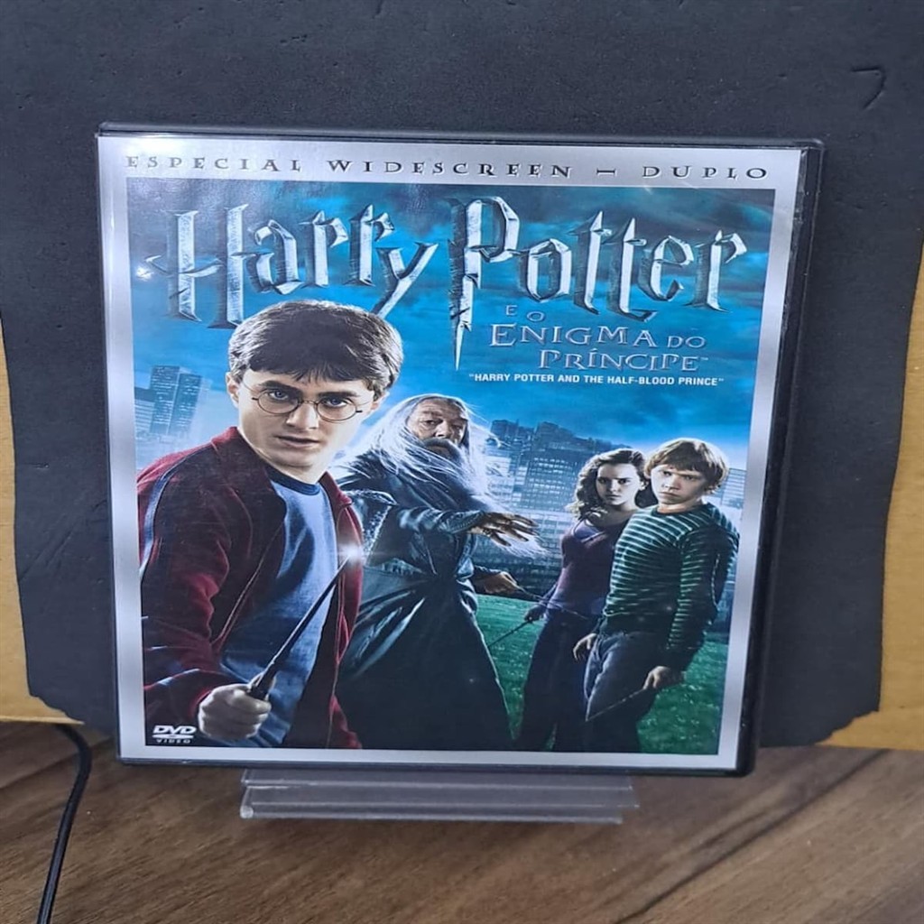 DVD HARRY POTTER E O ENIGMA DO PRINCIPE (especial widescreen- duplo) direção -