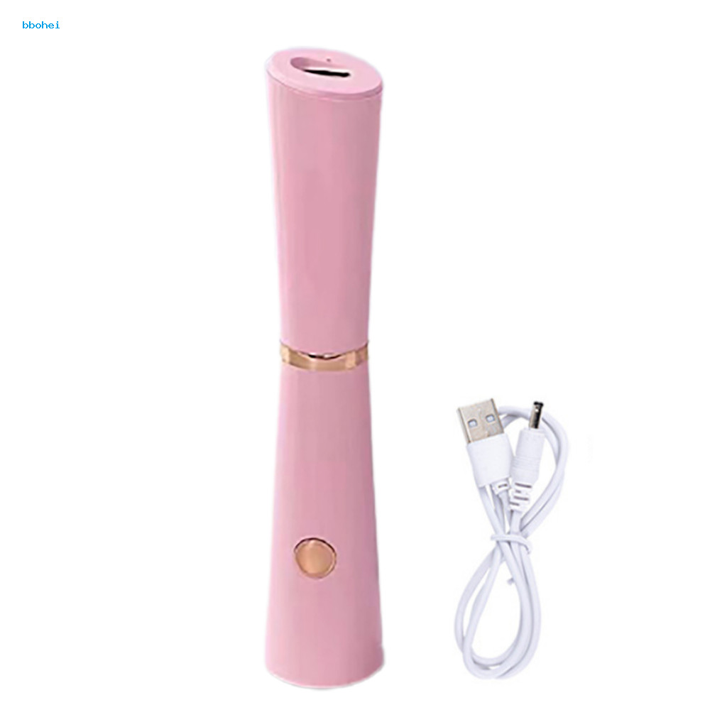 Uv Led Manicure Light Handheld Nail Lamp Portable 3w Rechargeable Gel Polish Dryer with 25/60s Timer – Compact Art for