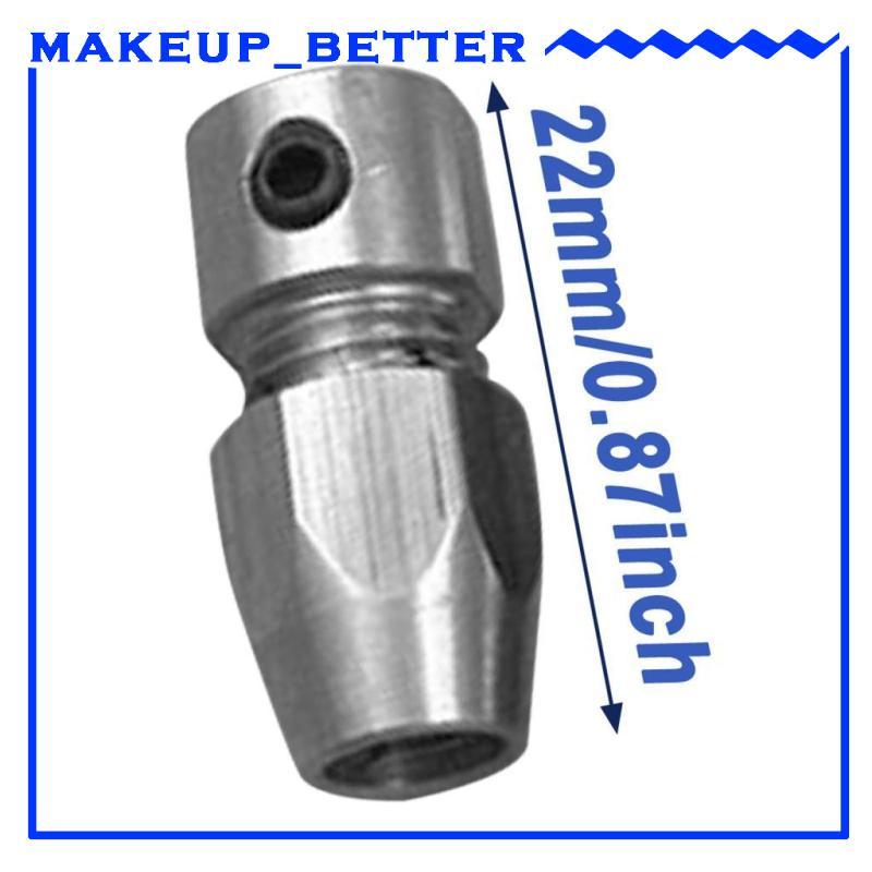 [Makeup_better] Acoplador De Pinça De Barco RC Acoplamento Flexível Adaptador De Eixo De Motor Material Metálico Desempe