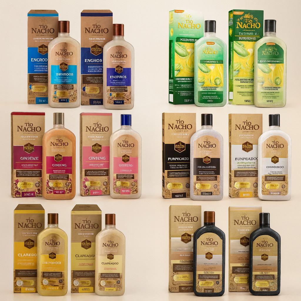 KIT Shampoo + Condicionador ANTIQUEDA Tio Nacho 415ml - 2 Itens