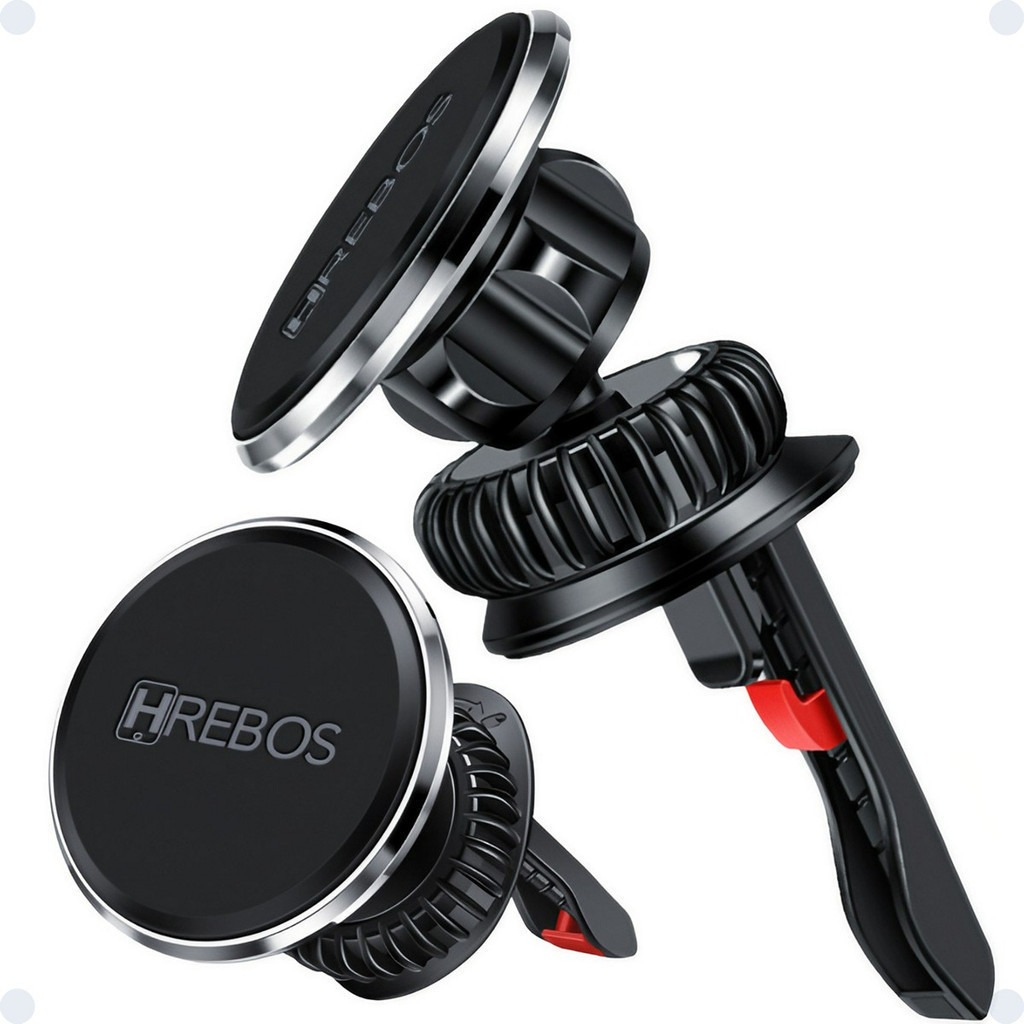 Suporte Celular Premium Veícular Magnético Ar Condicionado em Oferta na Shopee