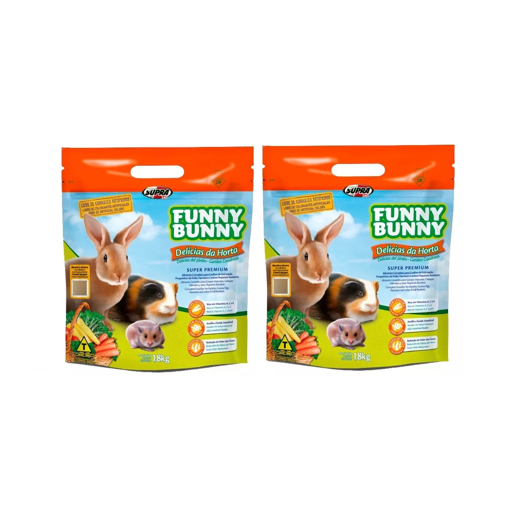 Funny Bunny delicias da horta 1,8kg