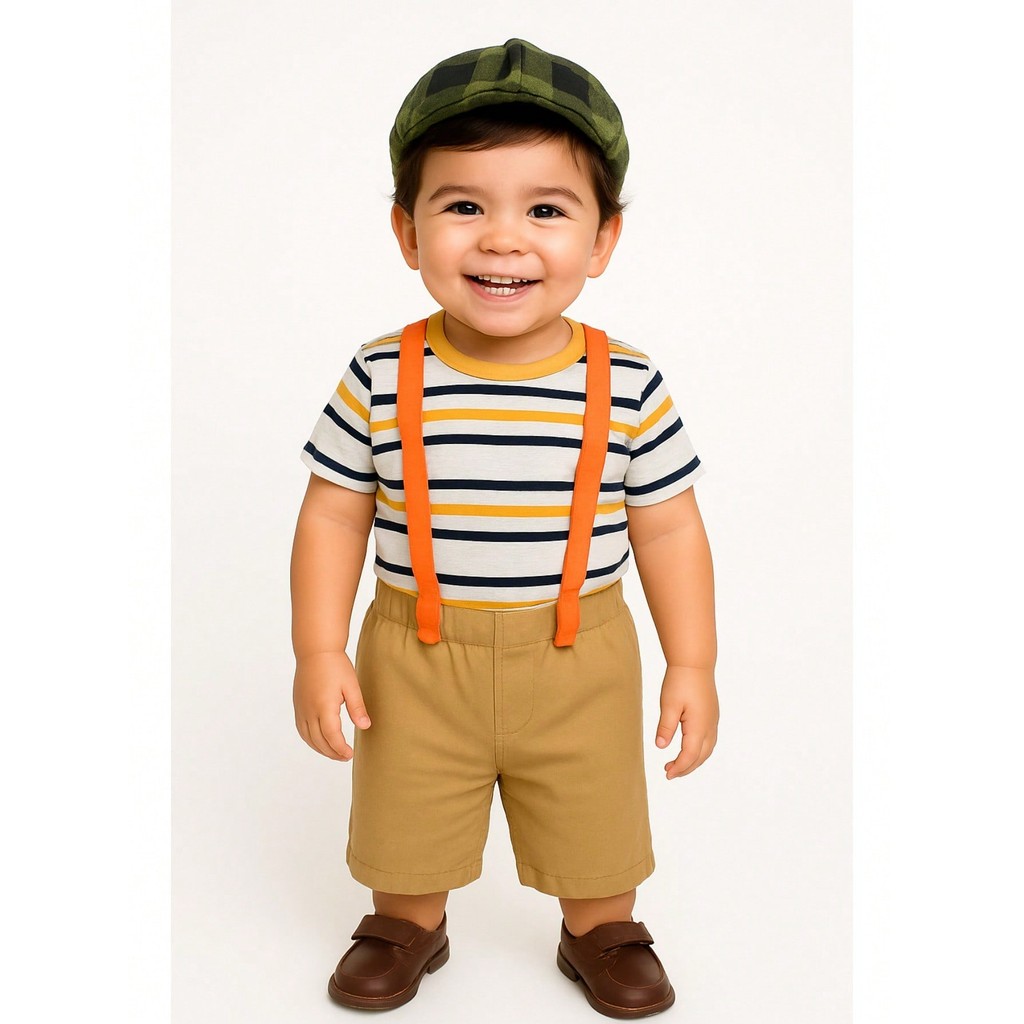 Roupa Infantil Menino Fantasia Turma Chaves Chapolim Chiquinha Kiko Festa Aniversário 2 ao 10 anos
