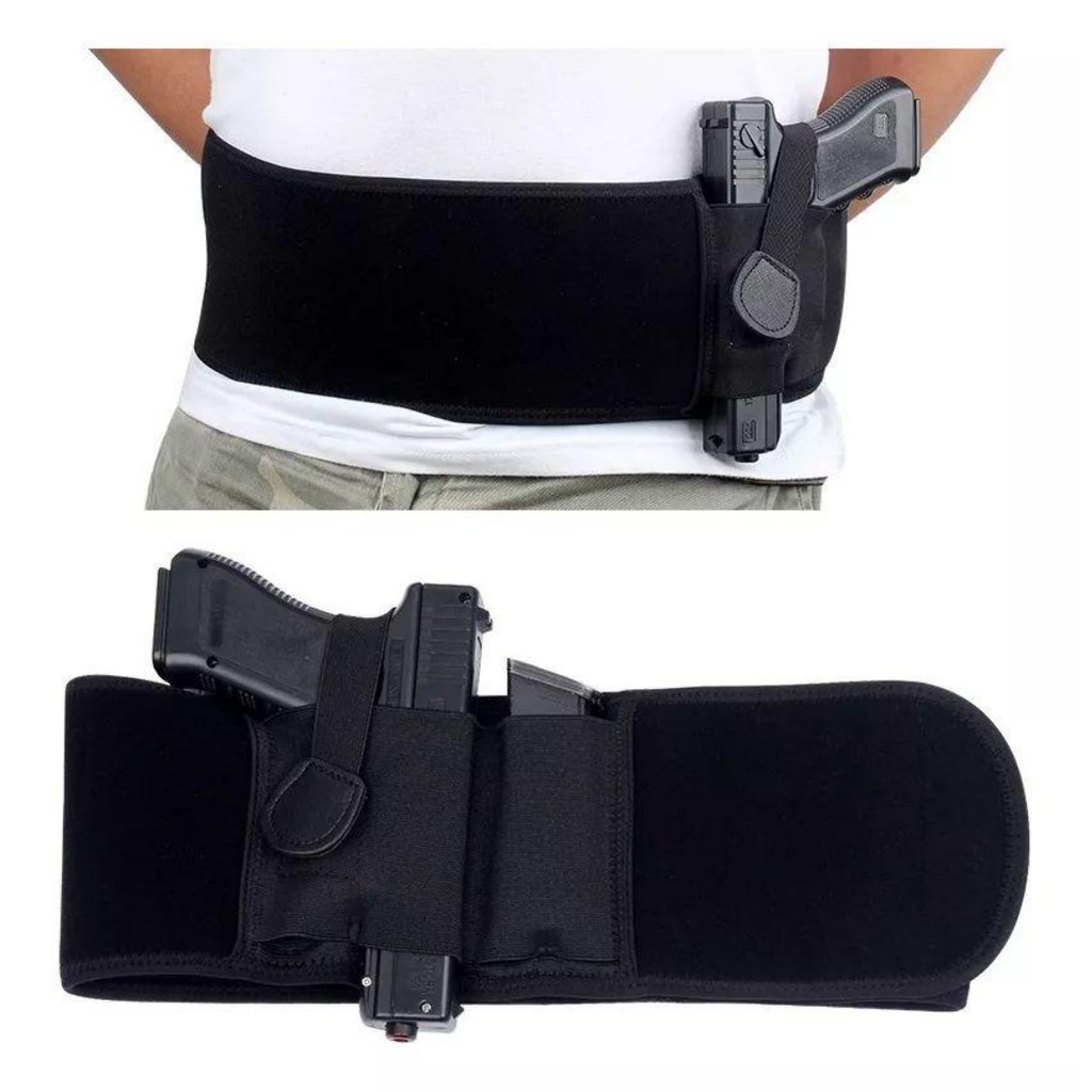 Coldre Abdominal Universal Cintura Velado Caminhada Corrida Academia Pesca