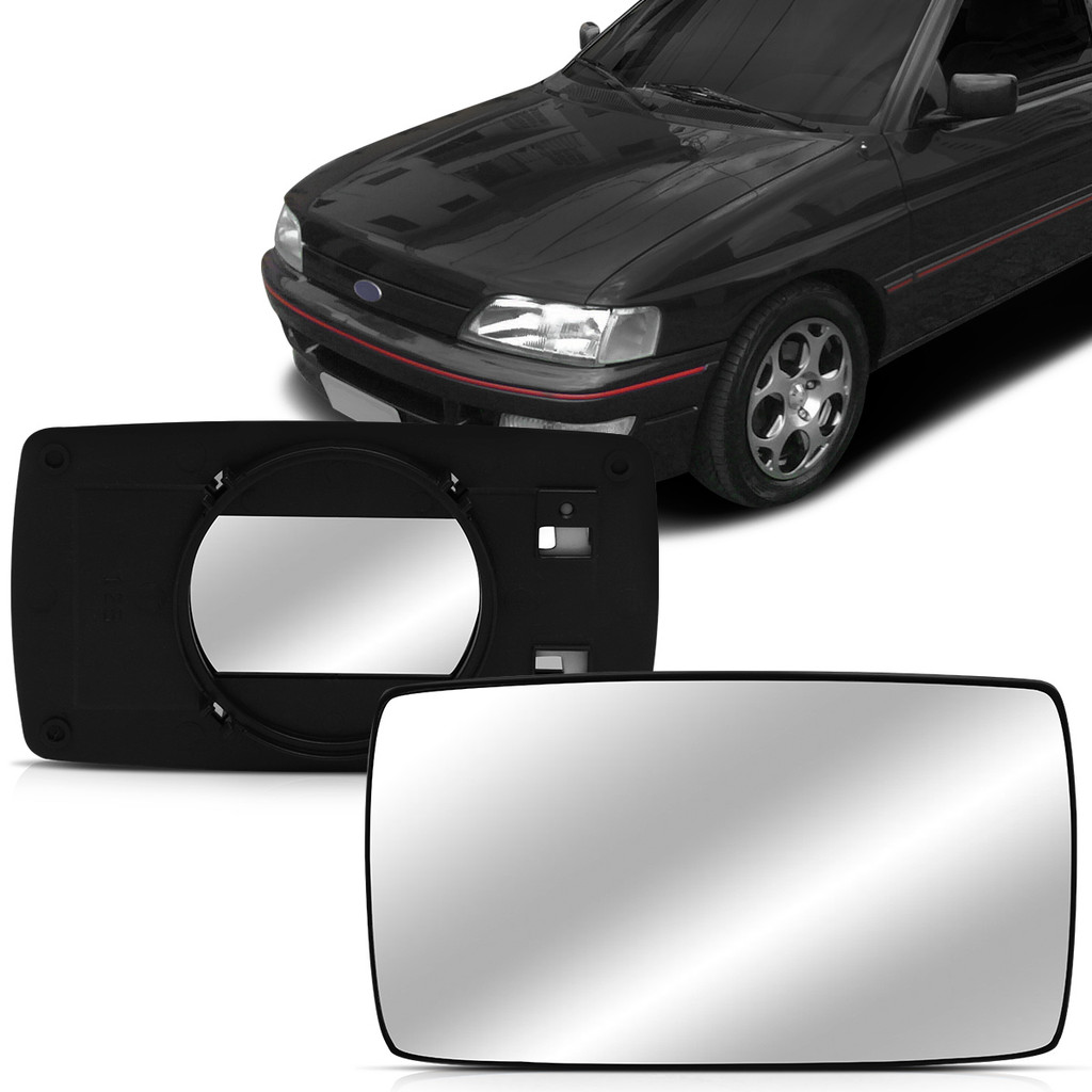 Lente Espelho Retrovisor Escort Verona 1993 1994 1995 1996 Elétrico