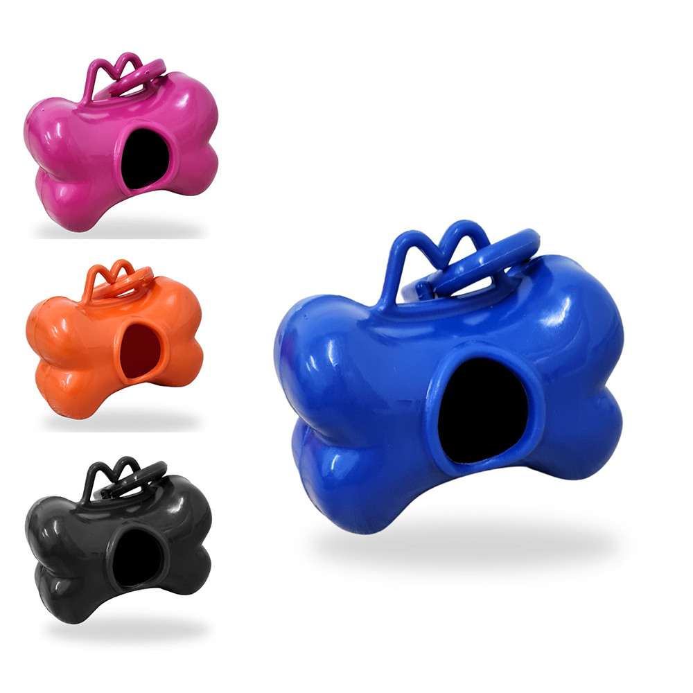 Kit Suporte Cata Caca Pet Com 3 Refil Saquinhos para fezes de Cães E Gatos em Oferta na Shopee