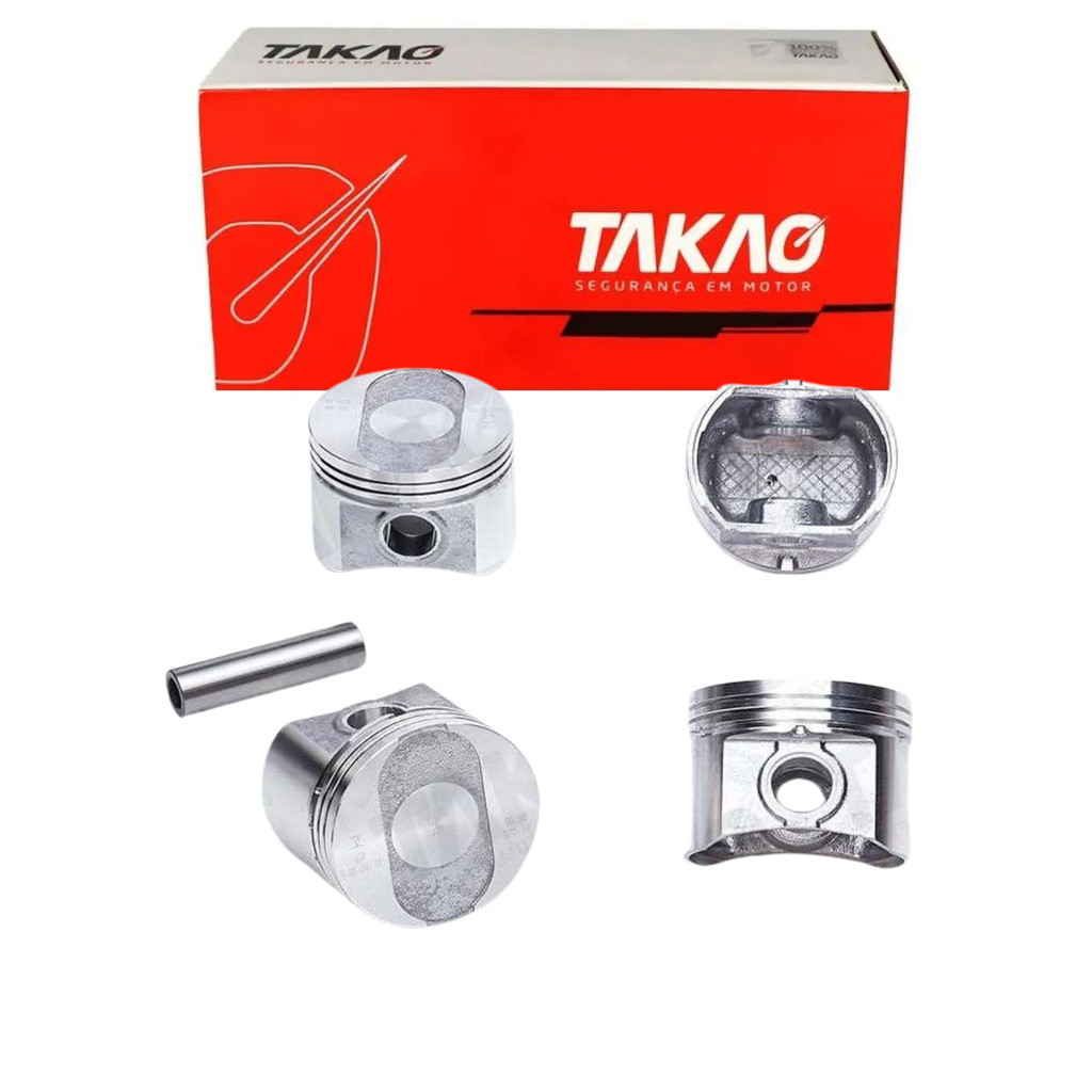 Pistão 040 (Jg) Uno 1.0 8V 2001 A 2011 / Siena 1.0 8V 2001 A 2011 / Palio 1.0 8V 2001 A 2011 - Takao Pfi10040