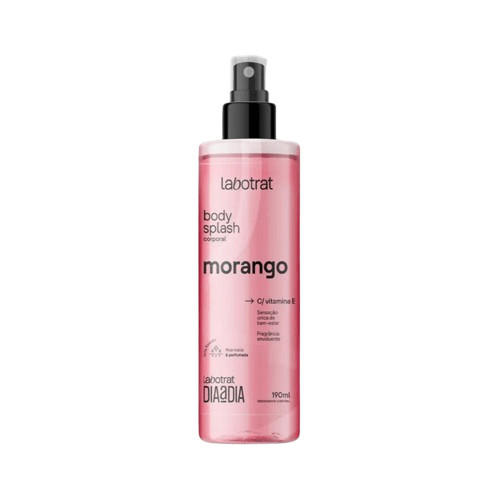 Body Splash Colônia Labotrat Dia A Dia 190ml - Morango Volume Da Unidade 190 Ml