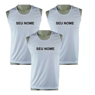 Kit 3 Camisetas Regatas TFM Dry Fit com Nome Bordado em Oferta na Shopee