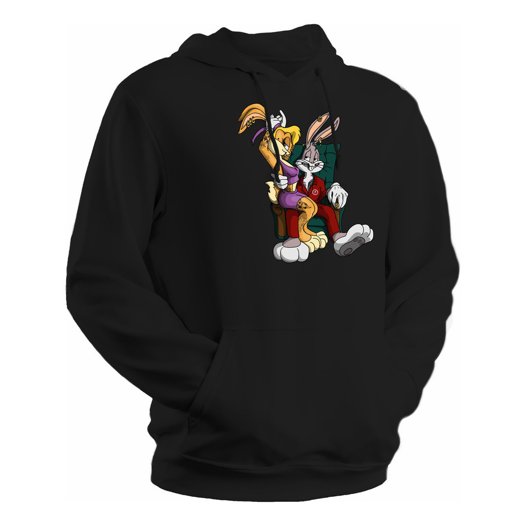 Blusa De Frio Moletom Pernalonga Personagens 3d Full Casual
