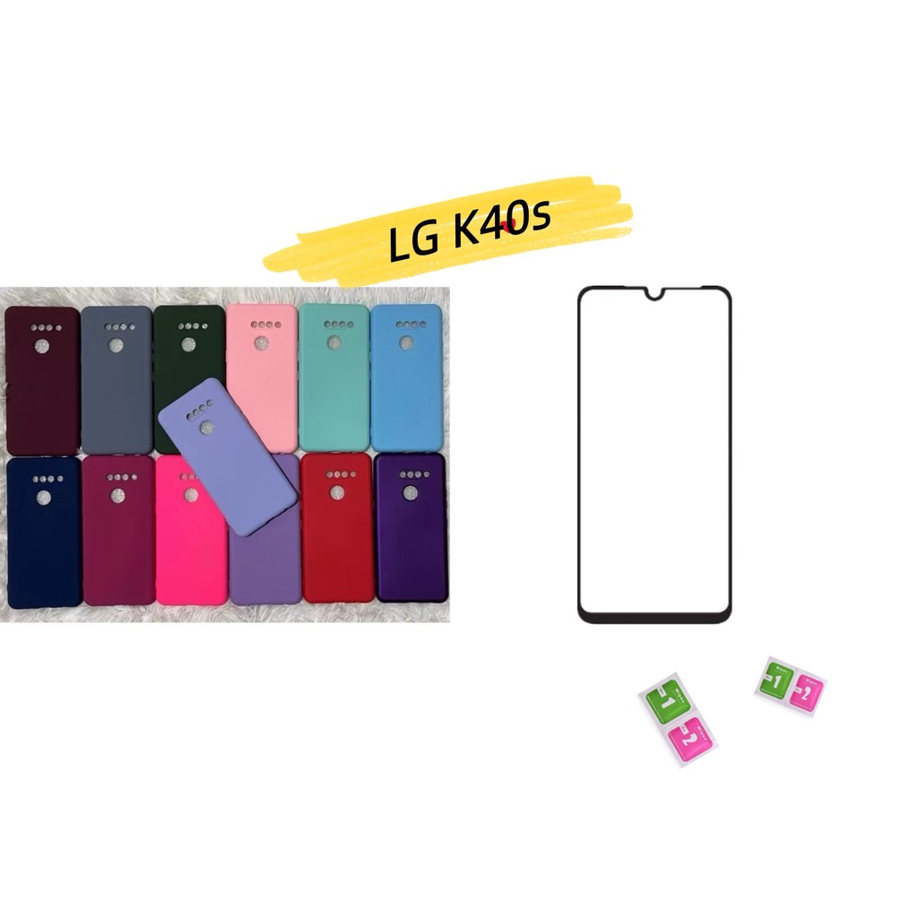 Capinha capa anti impacto LG K40s  + Pelicula 3D em Oferta na Shopee