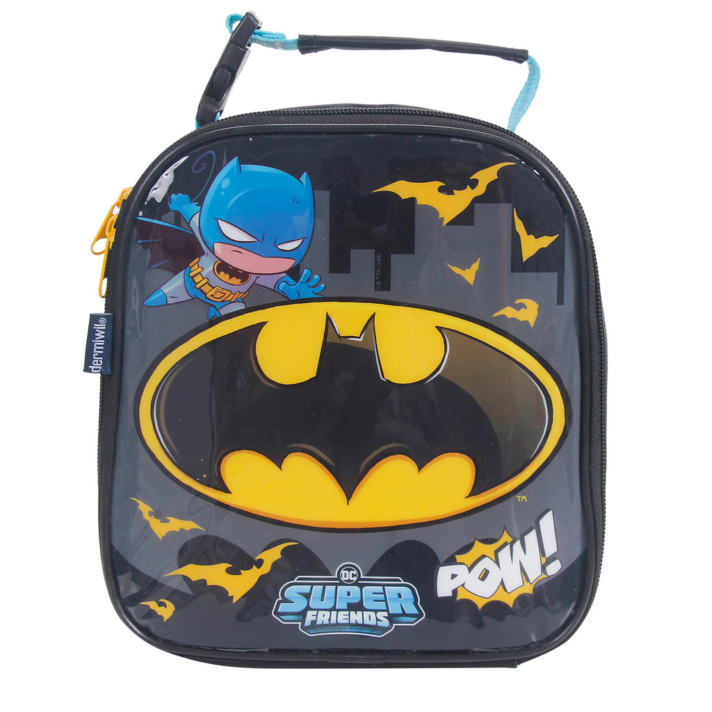 Lancheira Soft Infantil Menino Batman DC Superfriends Dermiwil