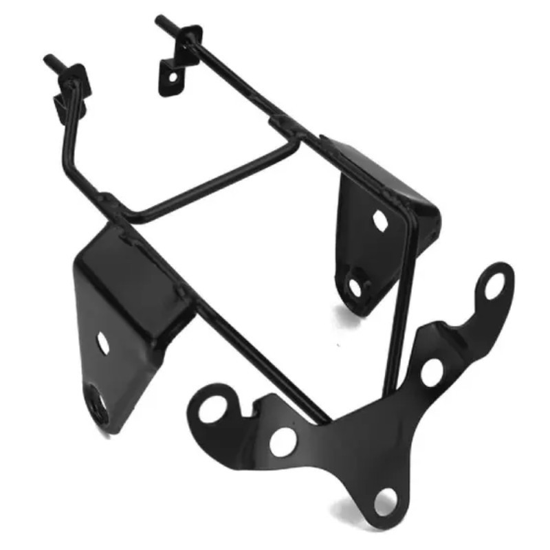Suporte do Farol Aranha Honda CG Titan 150 2004 a 2008 Reforçado Preto Pro Tork — imagem 2 de 2