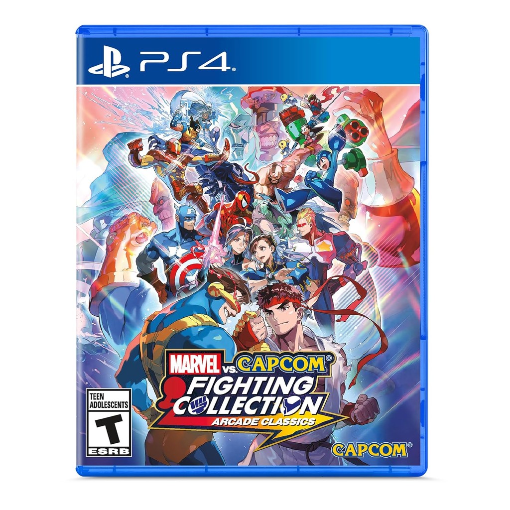 Marvel vs Capcom Fighting Collection Arcade Classics PS4 Midia Fisica em Oferta na Shopee