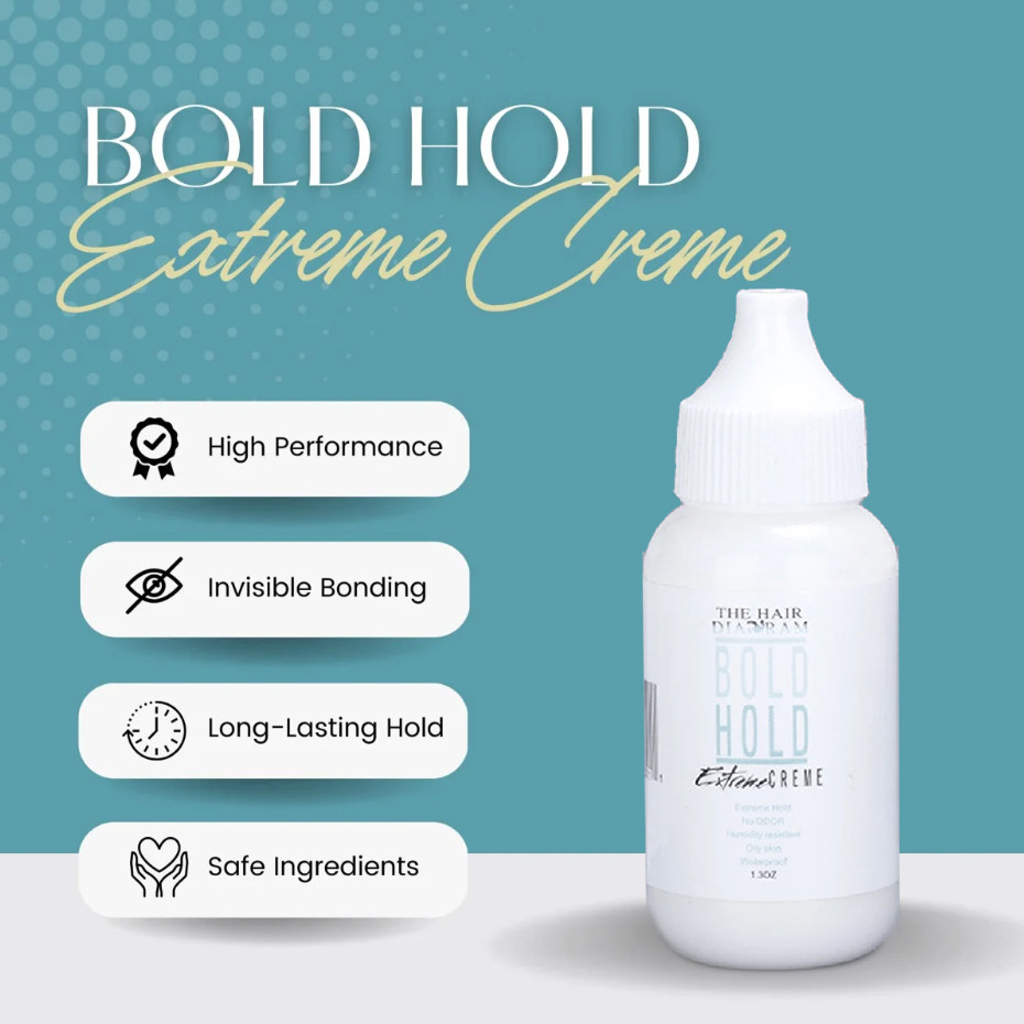 Cola Bold Hold Extreme Creme Transparente em Oferta na Shopee