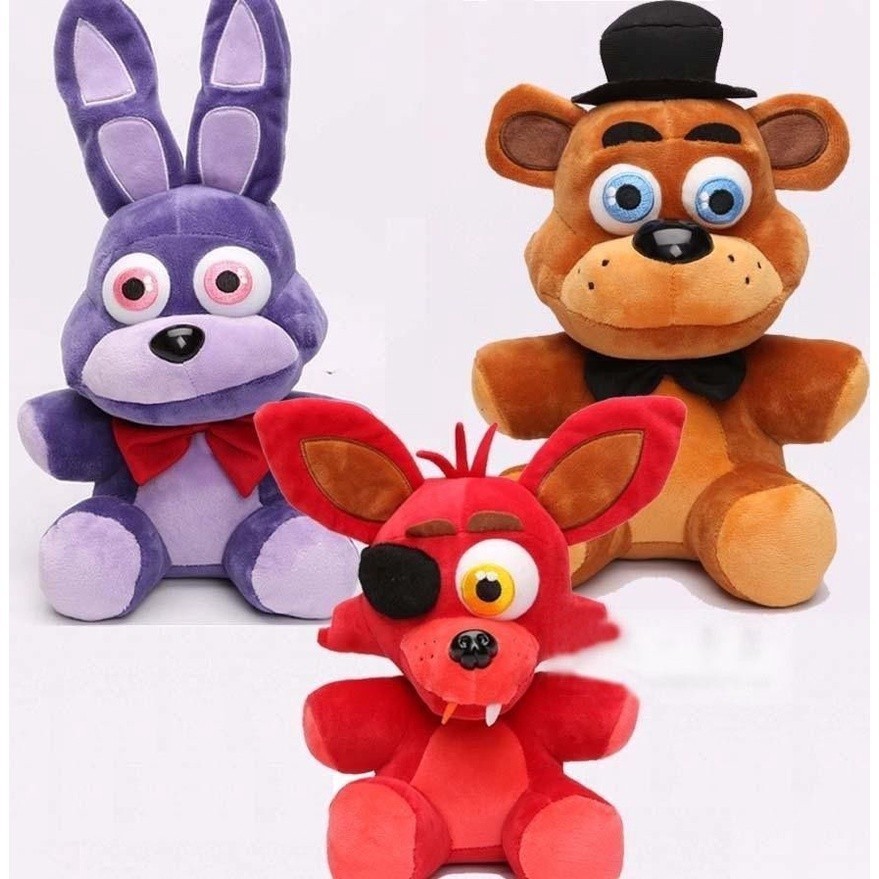 Pelúcia - Five Nights at Freddy's Cinco Noites Em Freddy FNAF Teddy Bonnie Gold - Bonecos - Bonecos - Bonecos