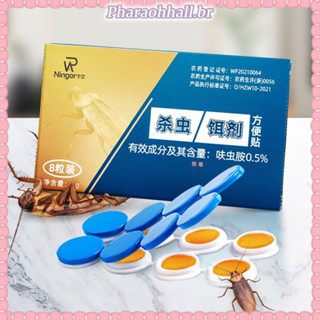 8 Unidades/Caixa Ninger Barato Assassino De Baratas Eliminador Armadilha Para Não Tóxicas em Oferta na Shopee