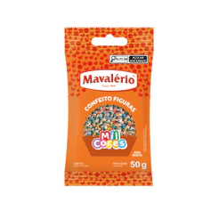 Confeito Figura Estrelinhas 50g - Mavalério