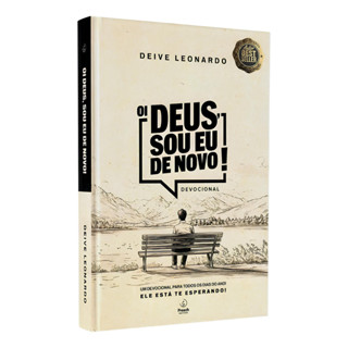 Livro Devocional 365 Dias | Oi Deus, Sou Eu De Novo | Deive Leonardo Lancamento 2025 Brochura em Oferta na Shopee