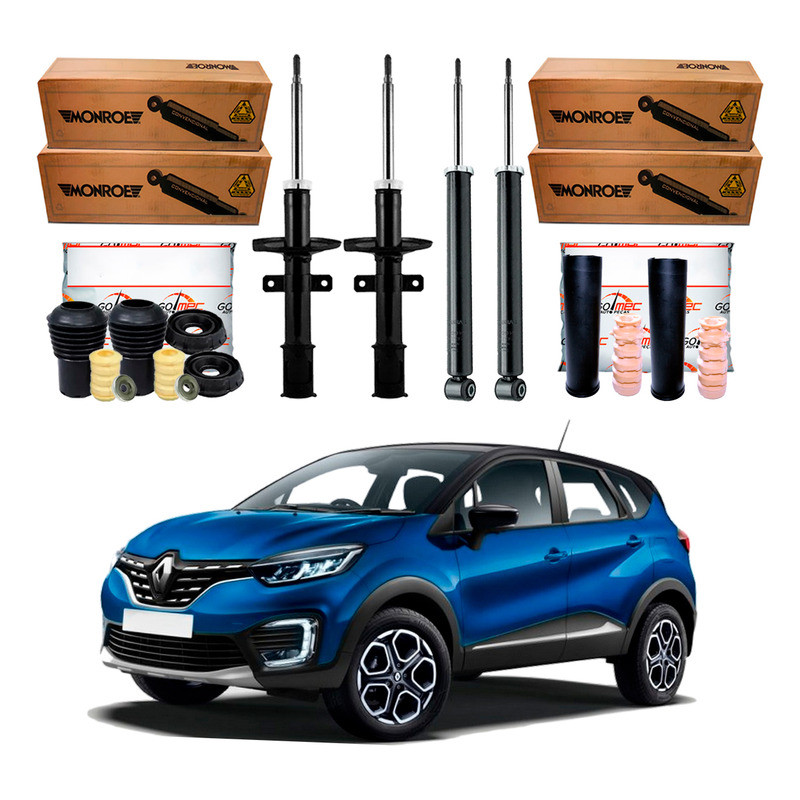 Amortecedor Dianteiro Traseiro Captur 1.3 1.6 2021 A 2024 em Oferta na Shopee