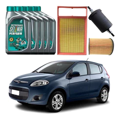 Kit Revisao Oleo Filtro Fiat Palio 1.6 Etorq 2011 A 2017
